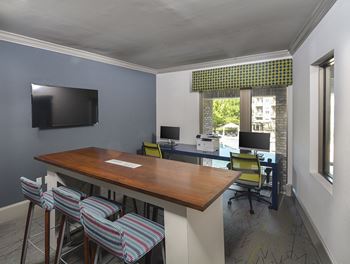 business center | The Tribute Apartments in Raleigh, NC